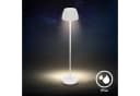 BRILONER LED Stehlampe Riffle Weiß Akku Touchdimmer Modern Bild 5
