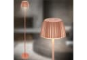BRILONER LEUCHTEN LED Stehlampe Riffle Kupferfarben Akku Bild 3