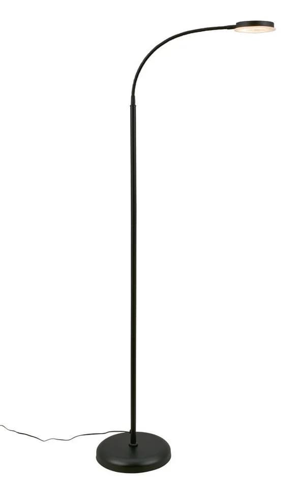 Briloner Leuchten Stehlampe LED Stehleuchte Beige/Schwarz 12W