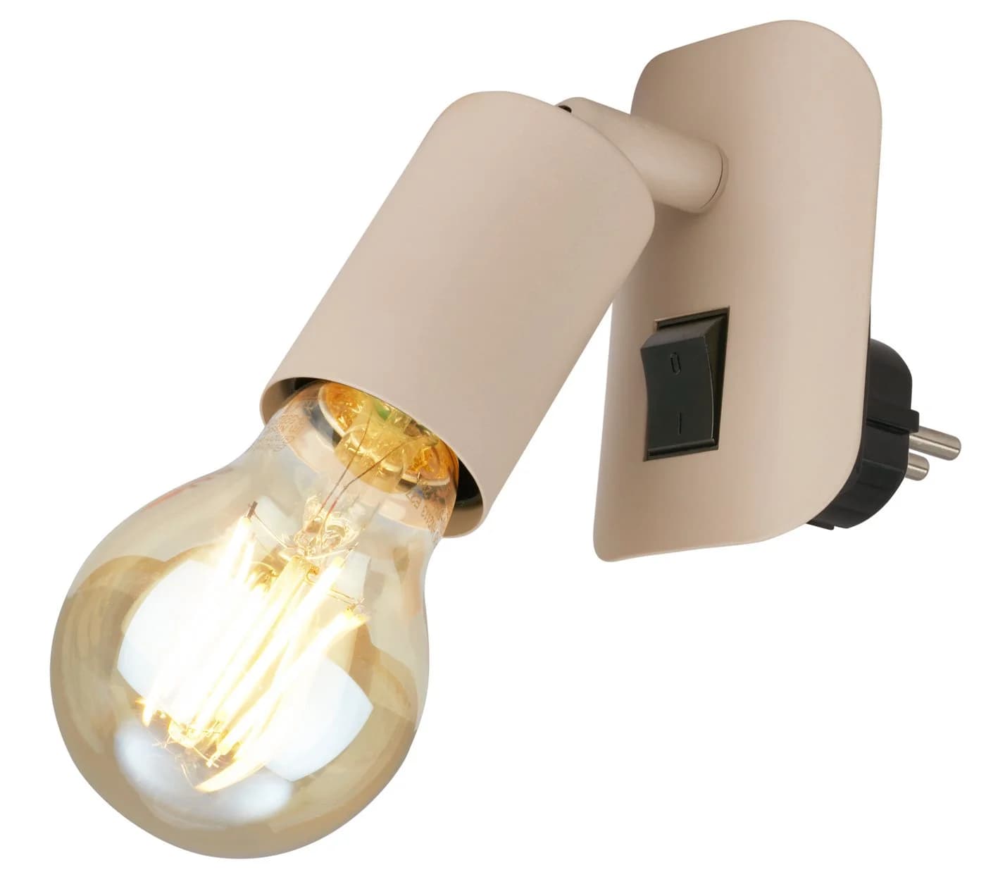 Briloner Leuchten LED Steckdosenleuchte BATITA 2602011 Beige