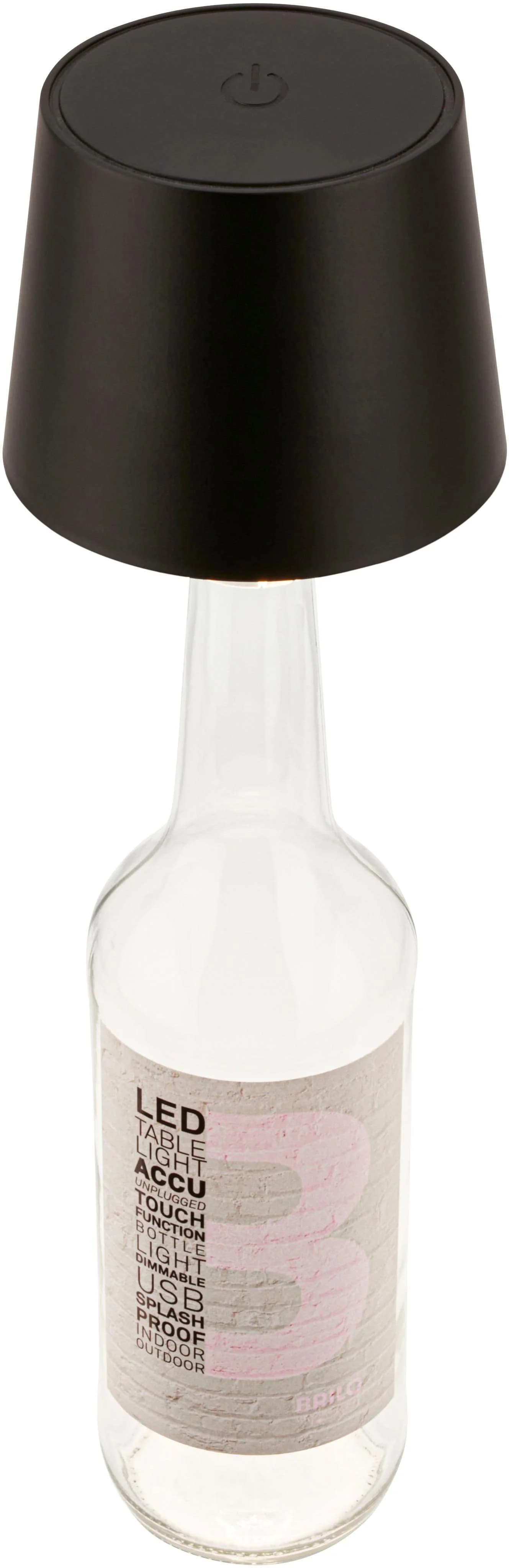 LED Außen-Tischleuchte Modern Schwarz