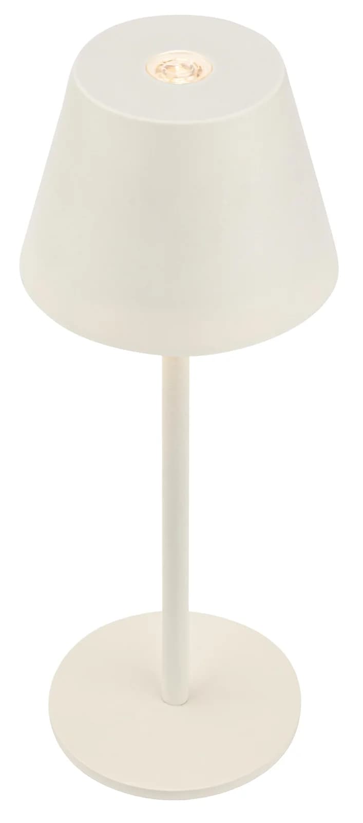Briloner Leuchten LED Außen-Tischleuchte KIKI NANO 7653016 Altweiß