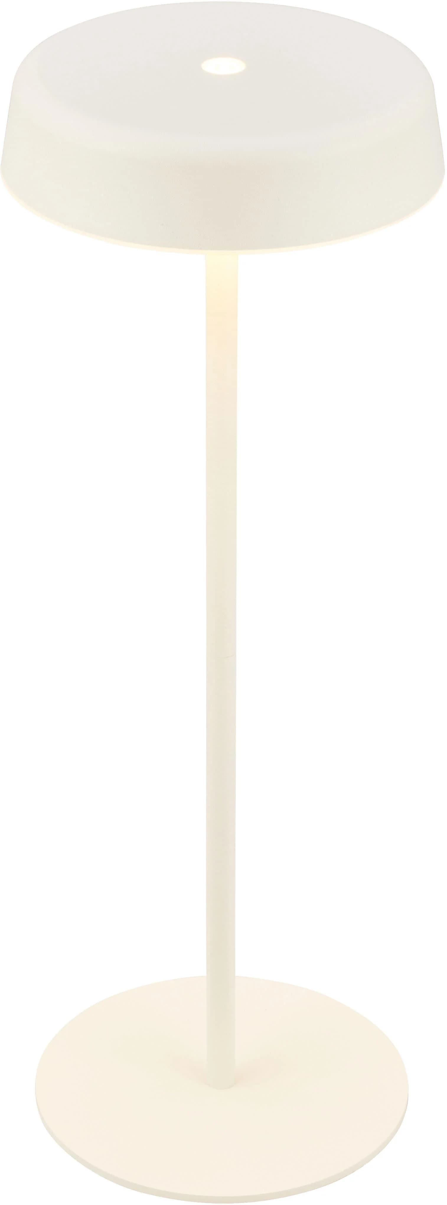 BRILONER LEUCHTEN LED Außen-Tischleuchte PALA 7668016 Weiß