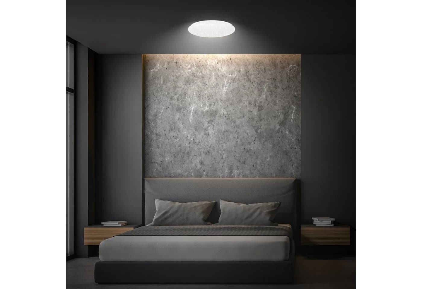 BRILONER LEUCHTEN LED Deckenleuchte GIT 3957316 Weiß Sternencover - Bild 5