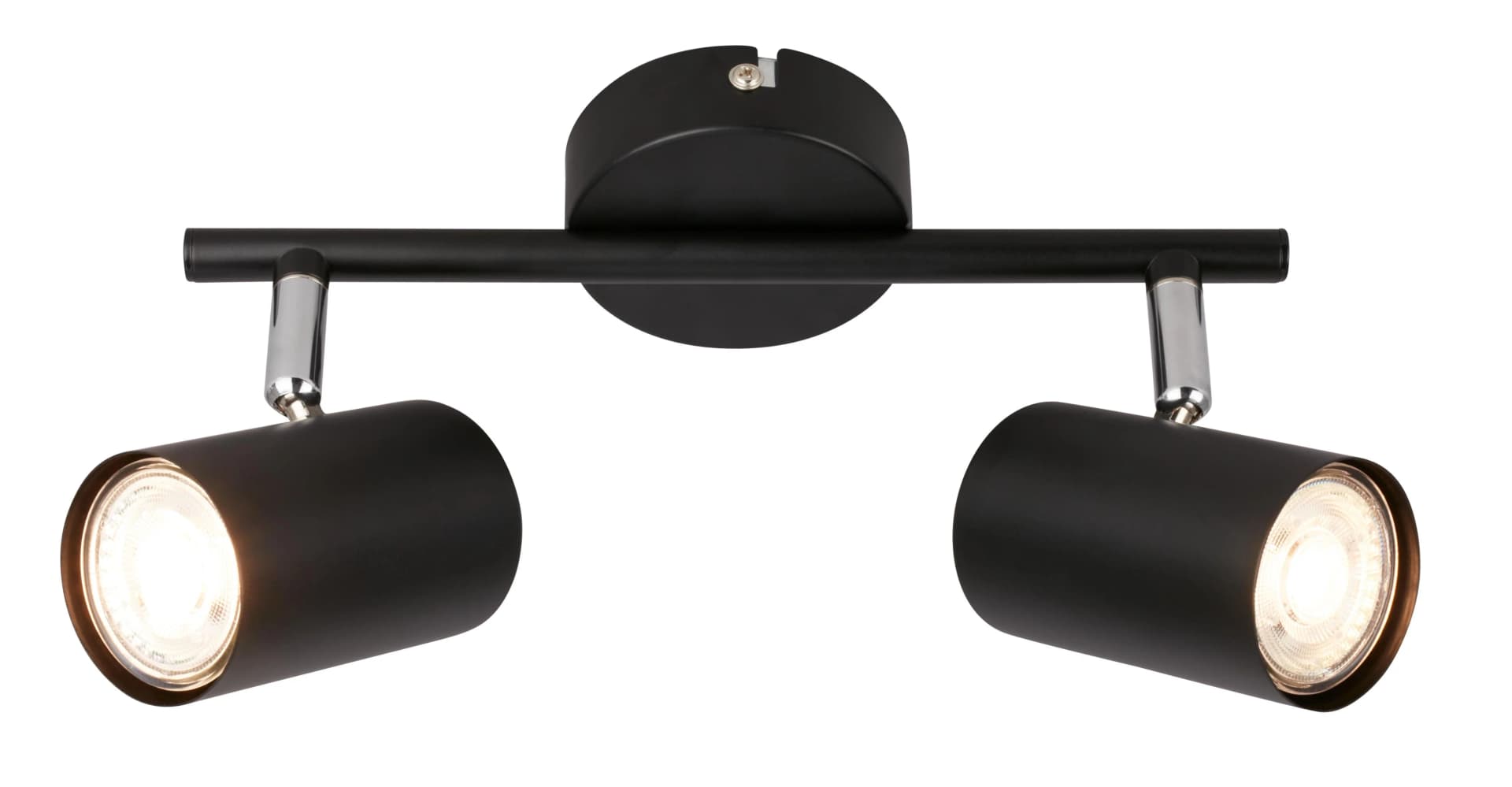 LED Wandstrahler Deckenleuchte Modern Schwarz Matt