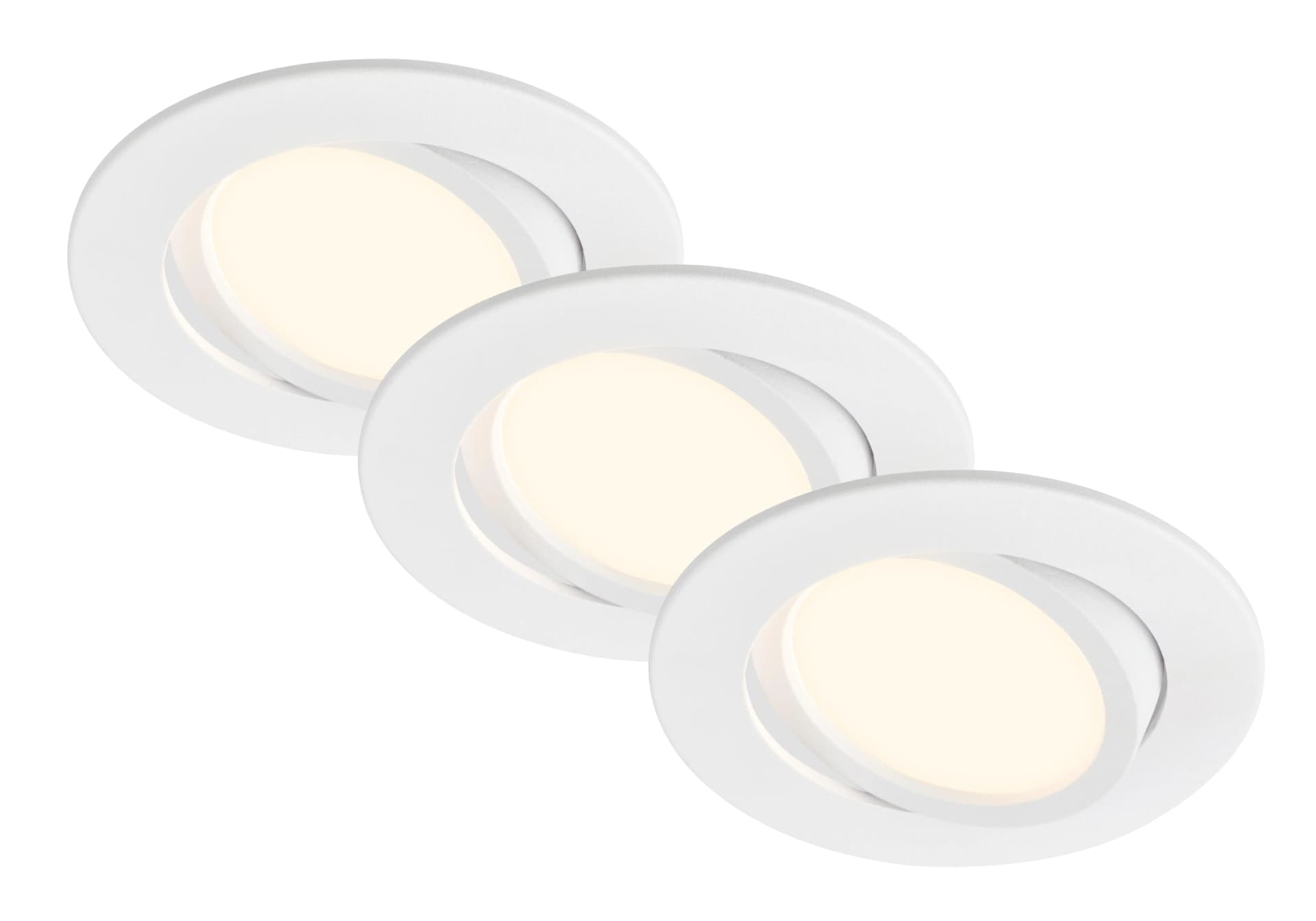 Einbauleuchte LED weiß matt, schlicht, modern