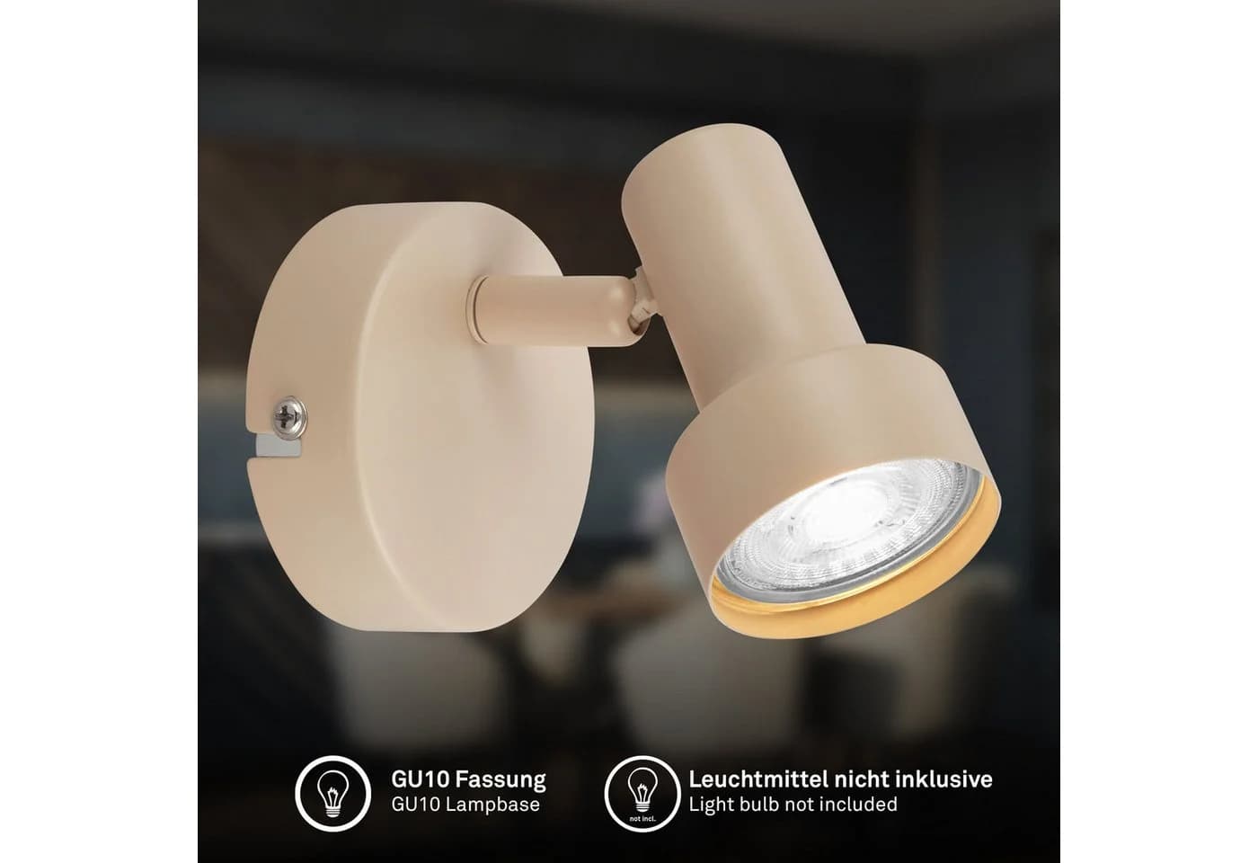 Moderne Deckenspot und Wandlampe in verschiedenen Farben - Bild 5
