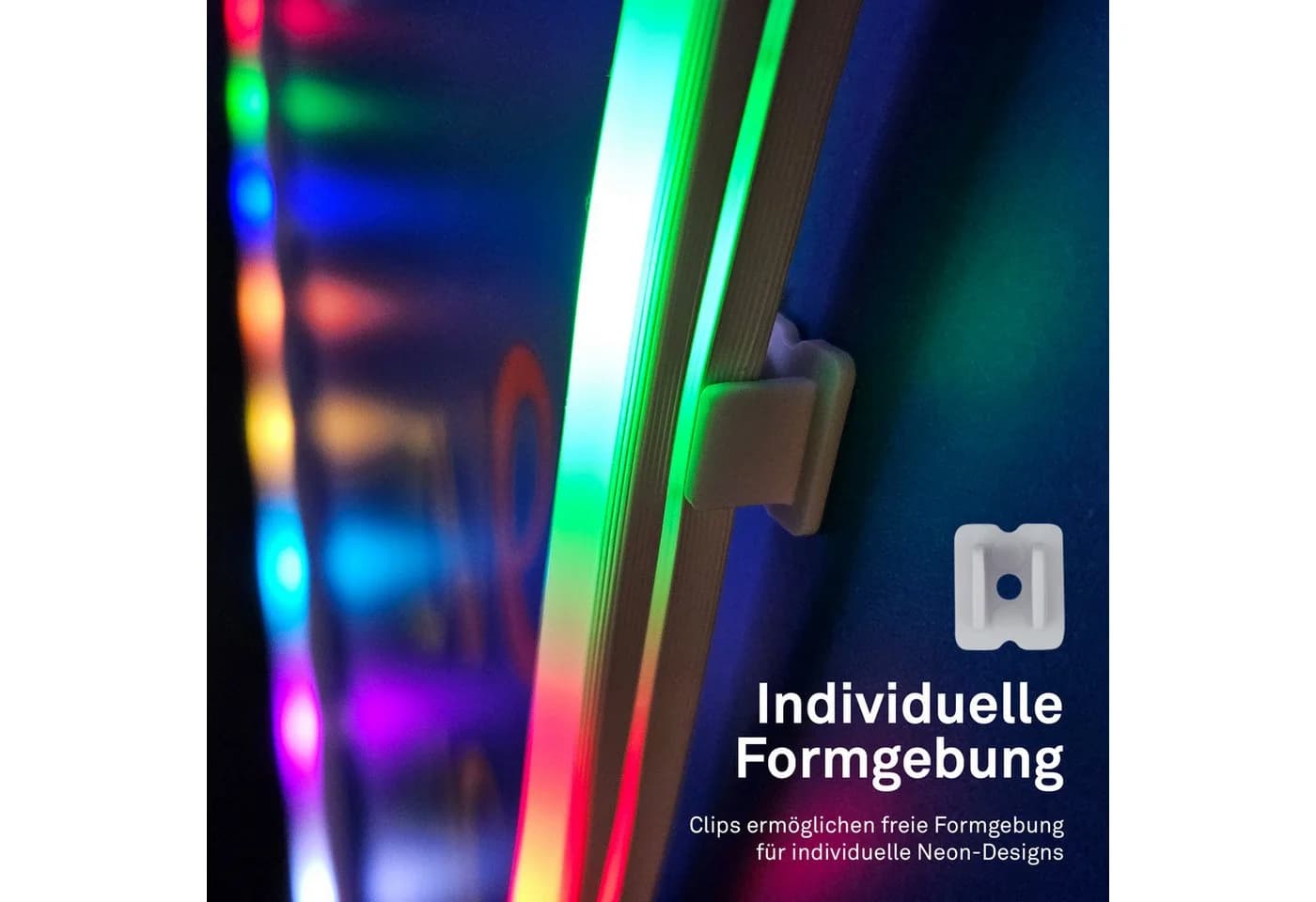 Briloner LED RGBIC Neon Flexband 3-5m mit Fernbedienung & Musiksensor - Bild 4