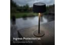 Briloner Leuchten LED Tischleuchte Solar Touch Dimmbar Schwarz Bild 5