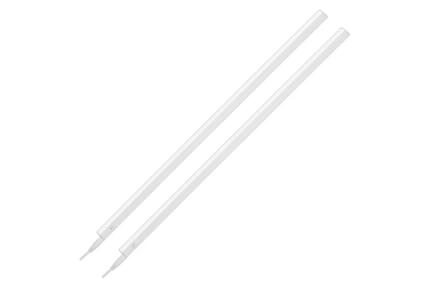 Briloner Leuchten LED Unterbauleuchte Küchenlicht Schrankleuchte Arbeitslicht Werkstatt Weiß, Doppelpack, LED fest integriert - Bild 2