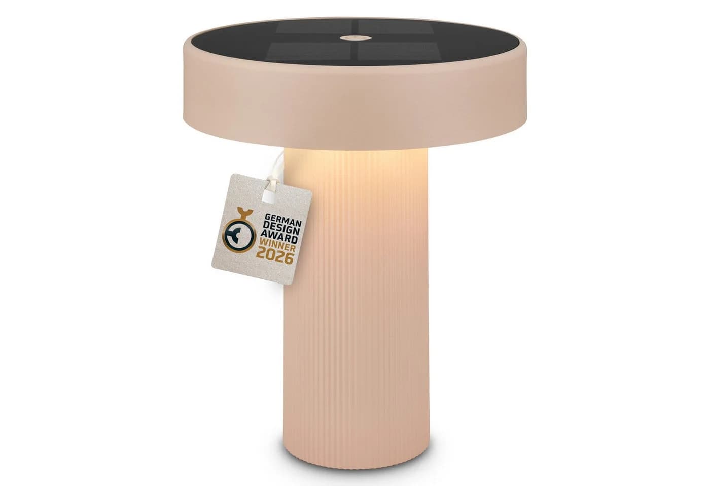 Briloner Leuchten Solar Tischlampe Beige Touch Dimmbar - Bild 2