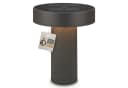 Briloner Leuchten LED Solar Tischleuchte Anthrazit Touch Dimmbar Bild 2