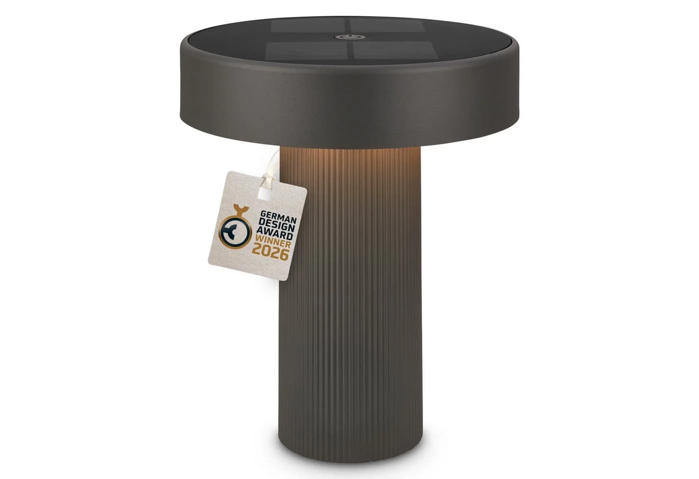 Briloner Leuchten LED Solar Tischleuchte Anthrazit Touch Dimmbar - Bild 2