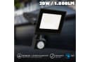 Briloner LED Wandleuchte Schwarz 4000K mit Bewegungsmelder Bild 2