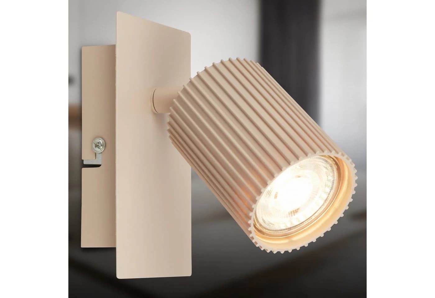 Briloner Leuchten LED Deckenspot schwenkbar GU10 Schwarz/Beige - Bild 2