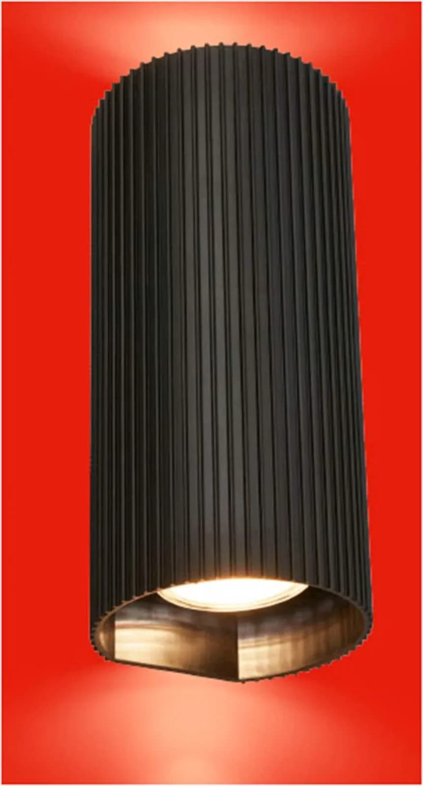 BRILONER LED Wandleuchte IDA Matt-Schwarz 2x GU10