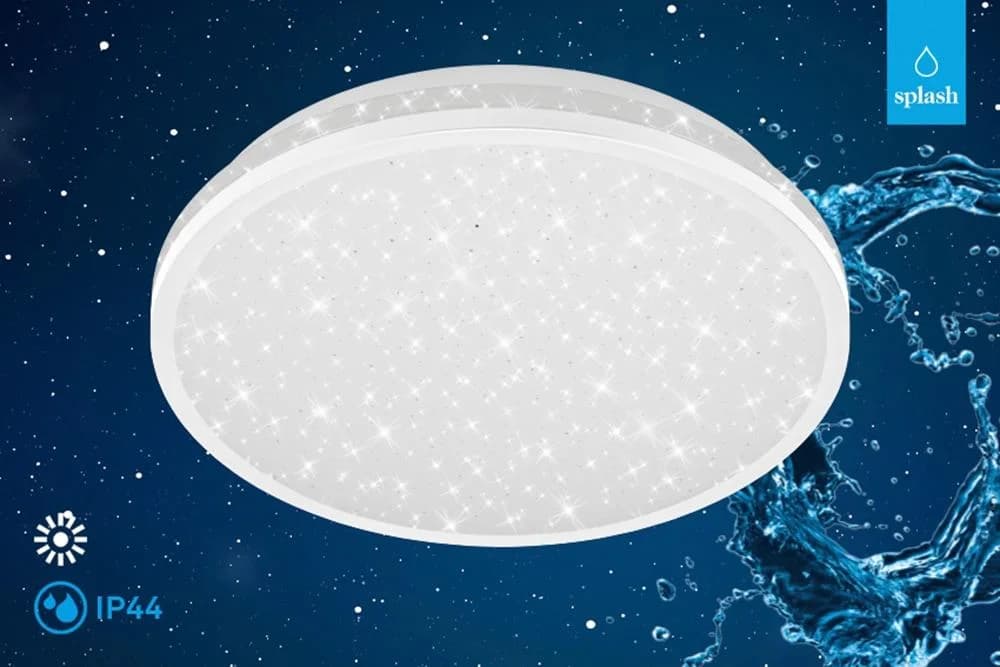 BRILONER LEUCHTEN LED Deckenleuchte ACORBUS WHITE weiß matt