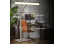 Briloner Leuchten LED Schreibtischlampe Satin-Metallic Schwenkbar Bild 1