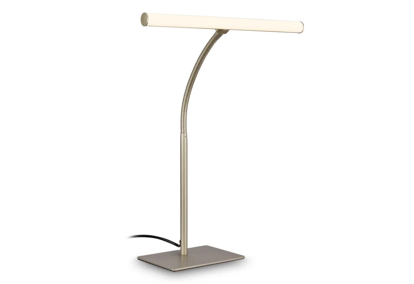 Briloner Leuchten LED Schreibtischlampe Satin-Metallic Schwenkbar - Bild 2