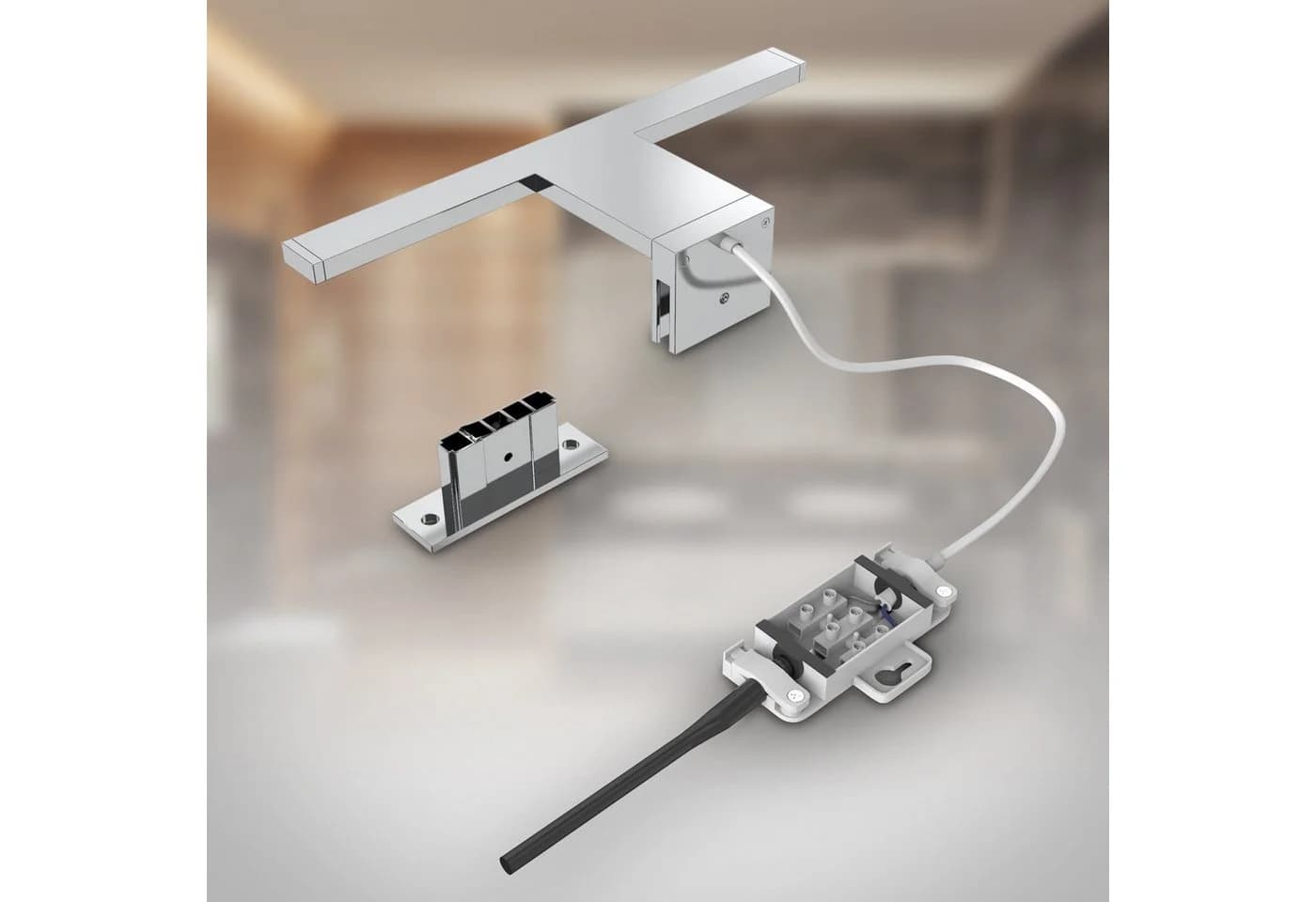 OTTO home LED Spiegelleuchte SYNNRA Chrom IP44 - Bild 5