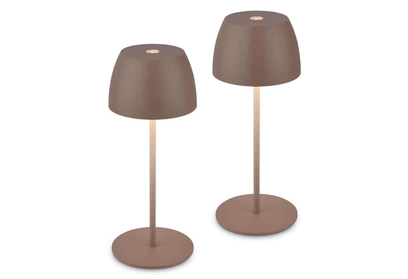 Briloner Leuchten LED Außen-Tischleuchte SERINA MINI 2er-Set Warmweiß Dimmbar - Bild 2