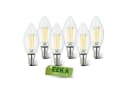 Briloner Leuchten LED-Leuchtmittel BULB A E14 6er Set Warmweiß Bild 2