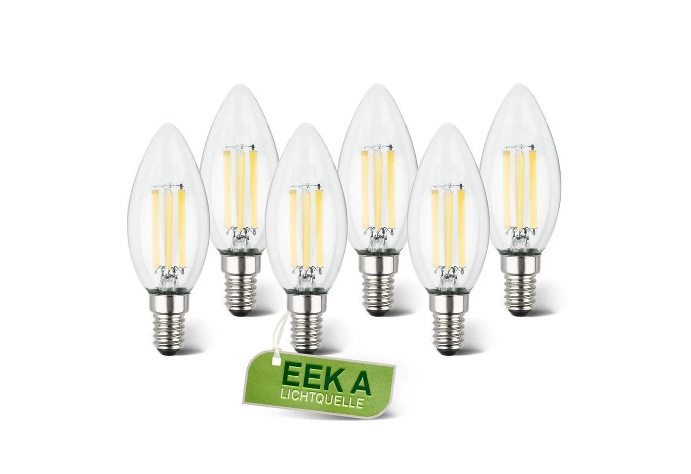 Briloner Leuchten LED-Leuchtmittel BULB A E14 6er Set Warmweiß - Bild 2