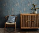 Erismann Vliestapete Betonoptik Petrol-Gold Industrial Bild 1