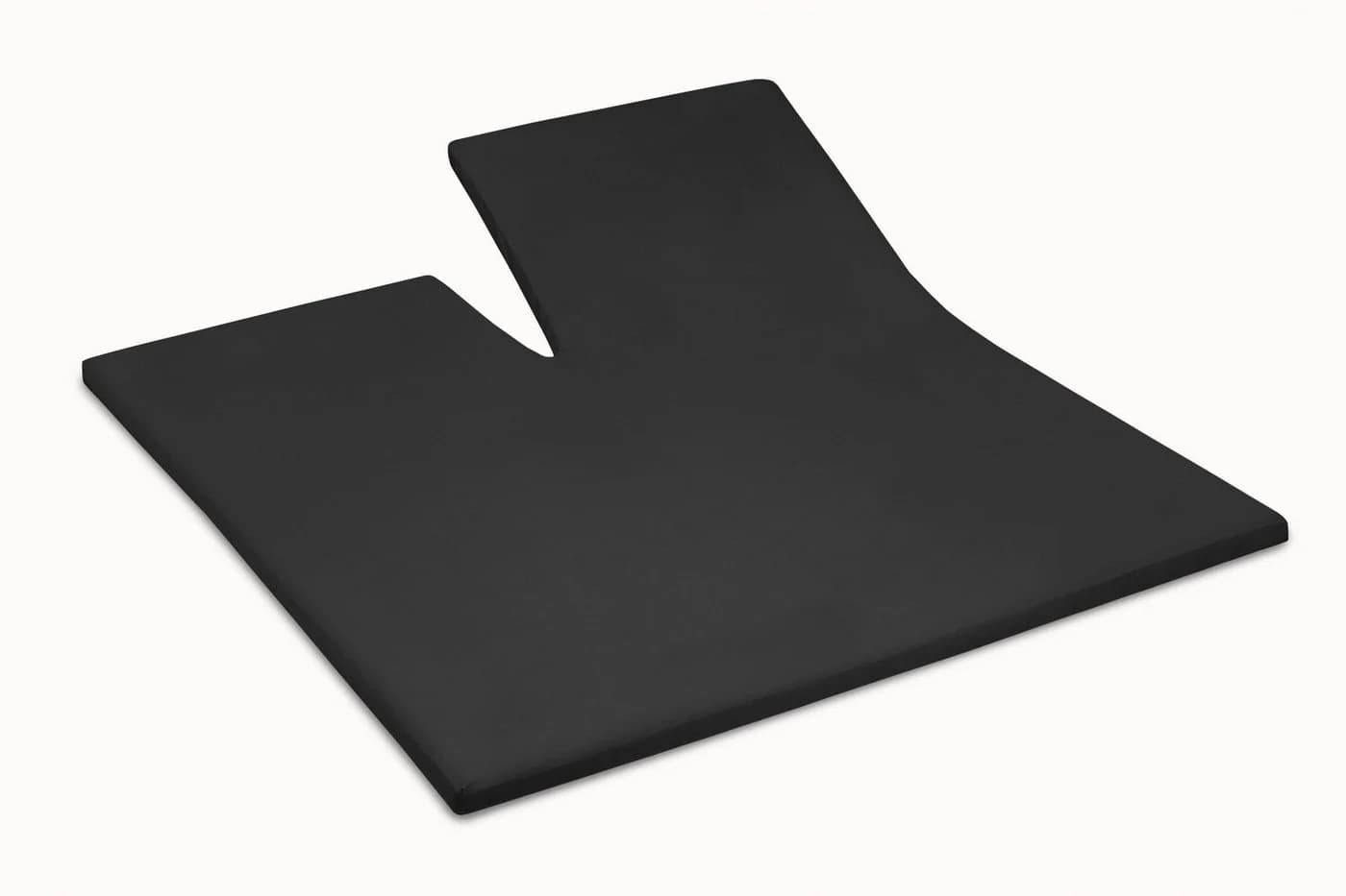 Primera Spannbettlaken Elasthan-Feinjersey Split Topper Schwarz - Bild 4