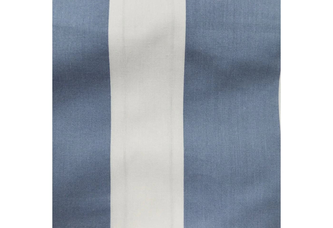Primera Wendebettwäsche Delf Blau Perkal Gestreift - Bild 3