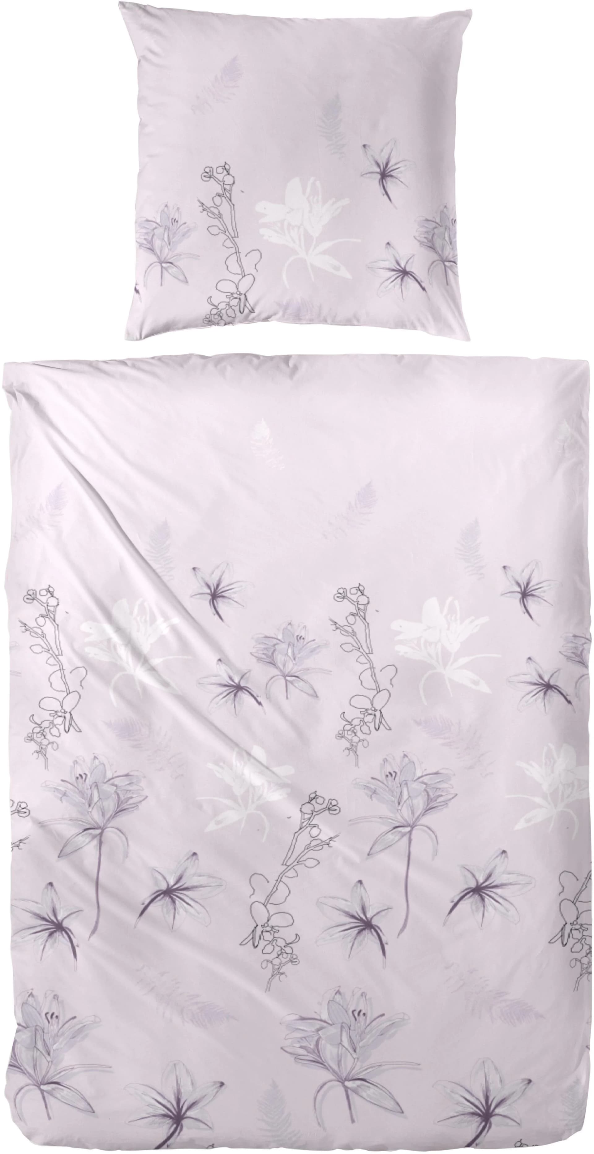 Primera Bettwäsche Severa Rosa Mako-Satin 100% Baumwolle