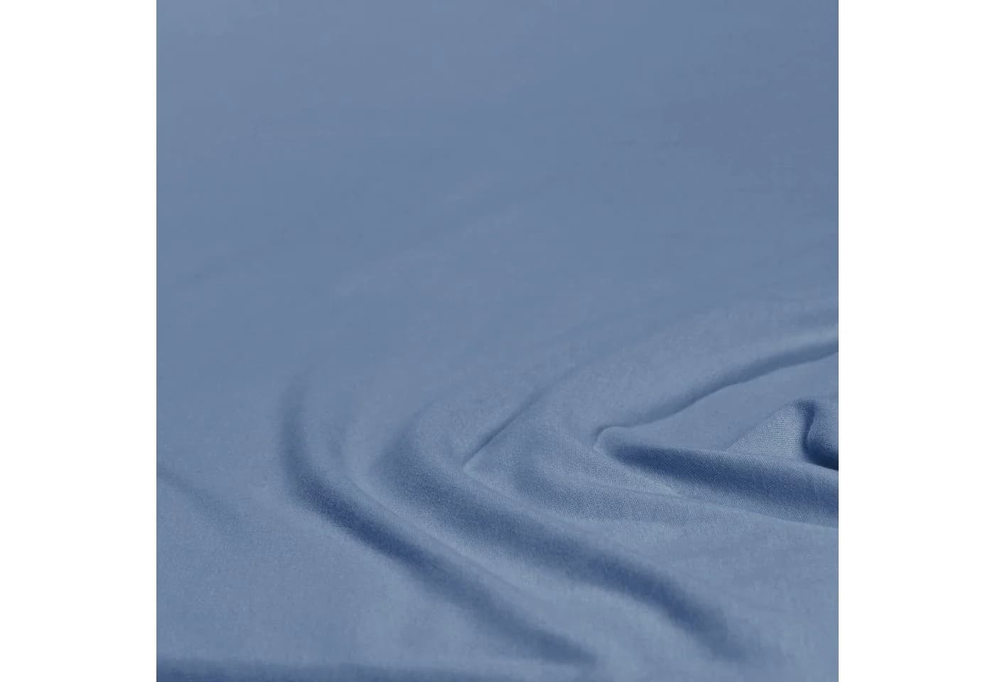 Primera Spannbettlaken Mako-Jersey Blau 100% Baumwolle - Bild 5