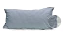H.G. Hahn Kissenbezüge 2 Stück 40x80 cm Blau Stonewashed Bild 2