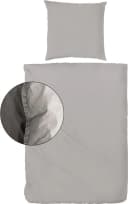 Bettwäsche PRIMERA Stone-Washed Taupe 3-tlg. 100% Baumwolle Bild 3
