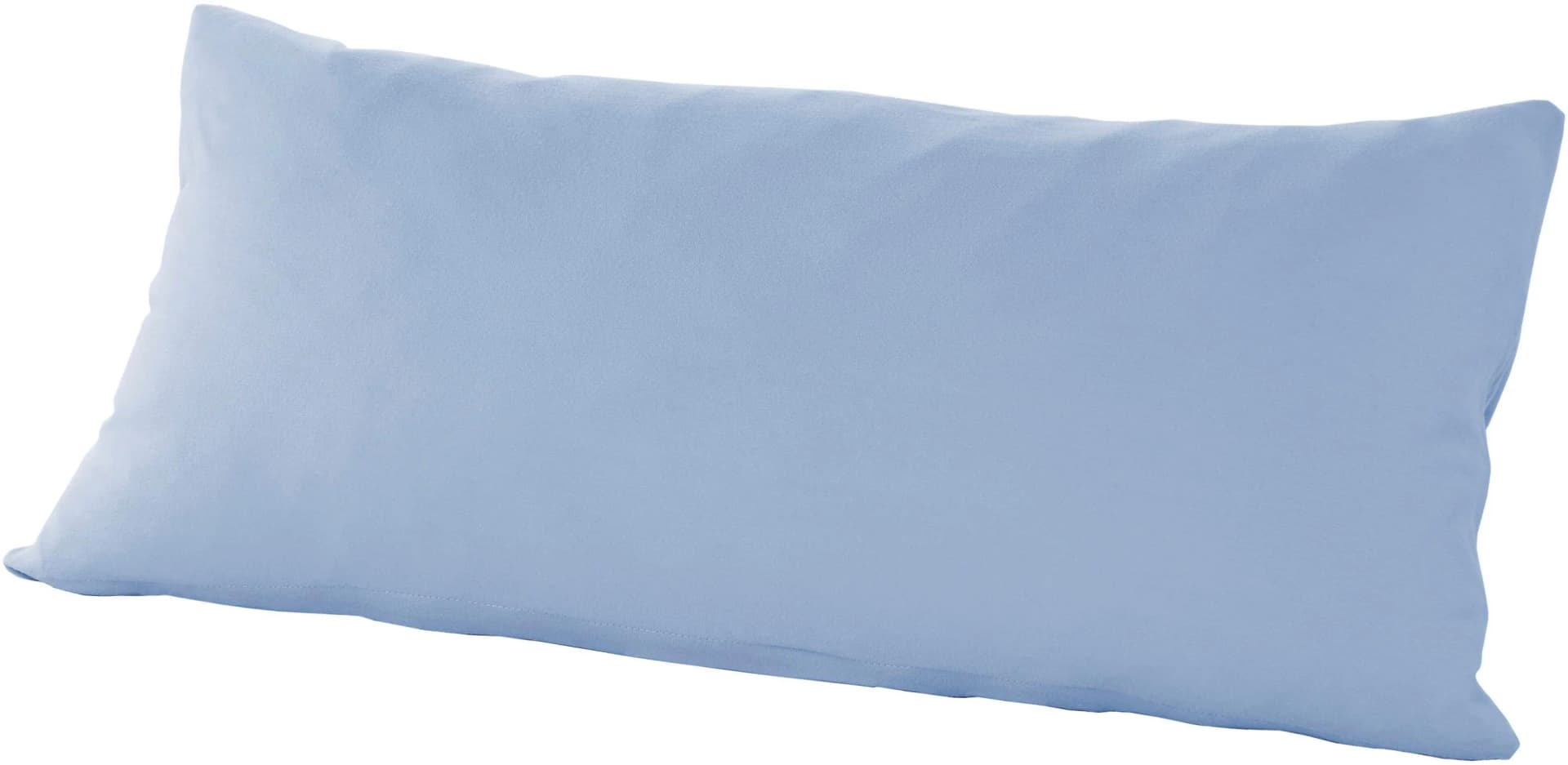 Primera Kissenbezug Blau Sky Feinjersey 40x80 cm Doppelpack