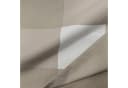 PRIMERA Basic Perkal Bettwäsche Weiß Beige Karo 135x200cm Bild 3
