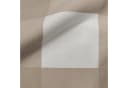 PRIMERA Basic Perkal Bettwäsche Weiß Beige Karo 135x200cm Bild 4