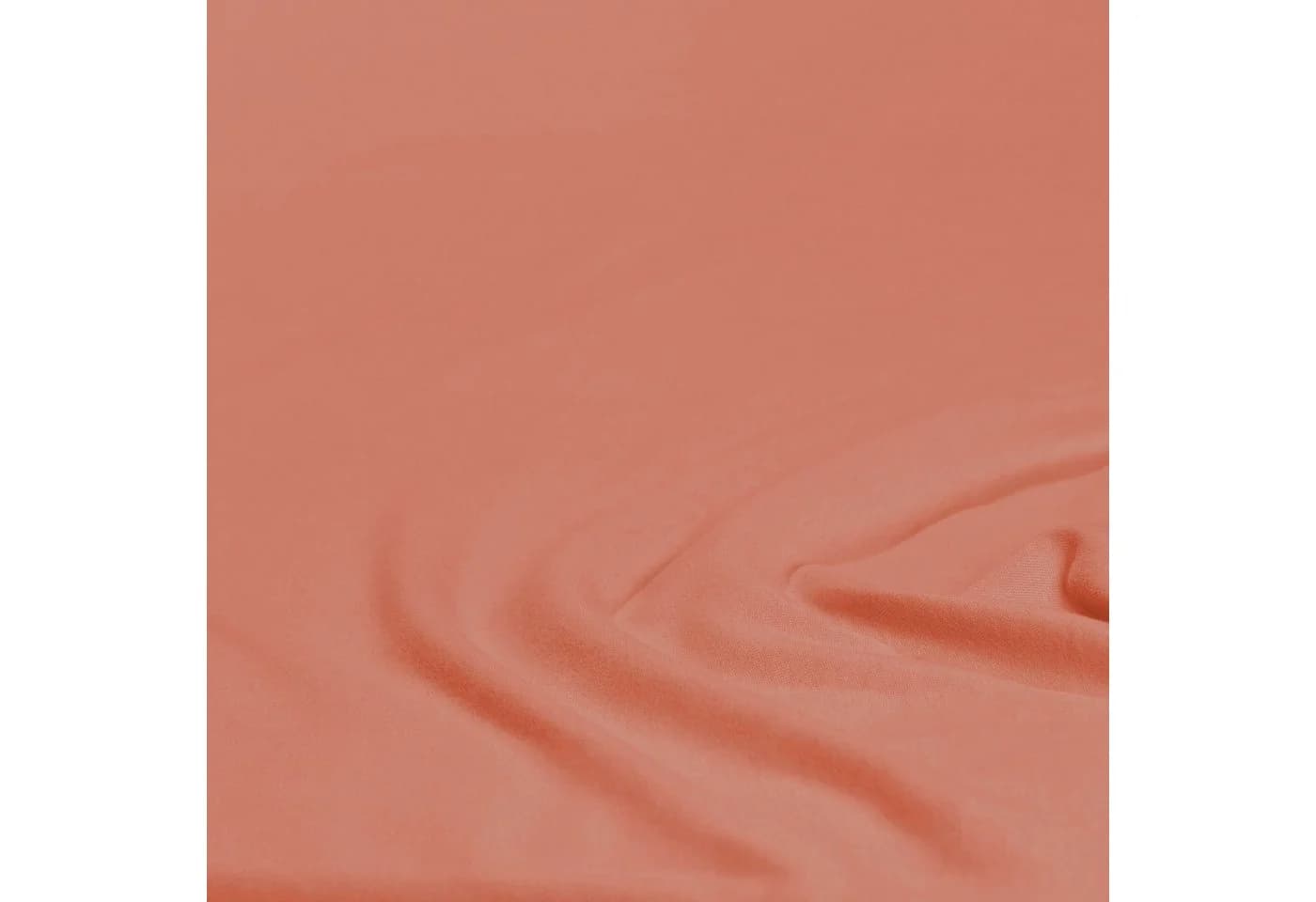 Primera Spannbettlaken Mako-Jersey 100% Baumwolle Rot Siena - Bild 3
