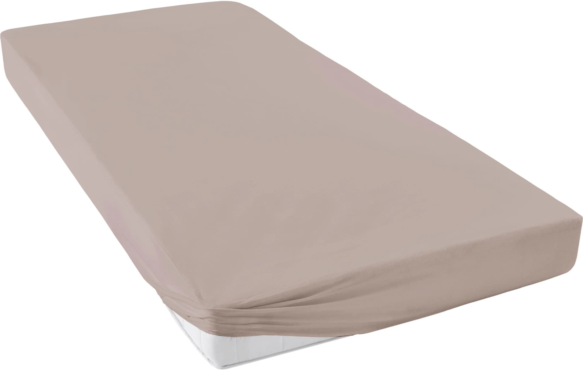 PRIMERA Spannbettlaken Max - Wasserdicht Jersey Grau