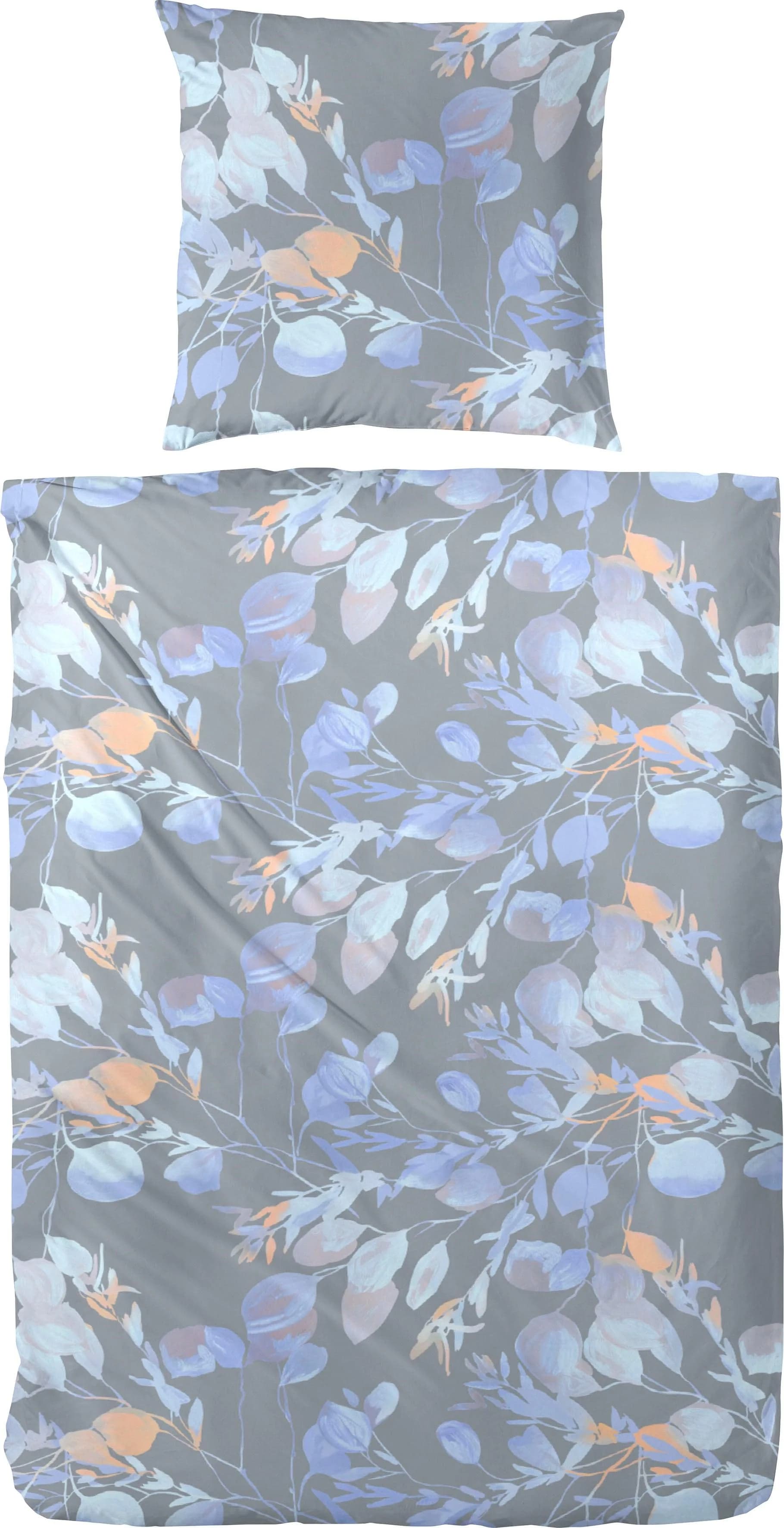 PRIMERA Bio-Renforce-Bettwäsche Willow Blau 135x200cm