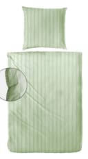 Primera Bettwäsche Stone-Washed Style Olive Renforcé 135x200 cm Bild 2