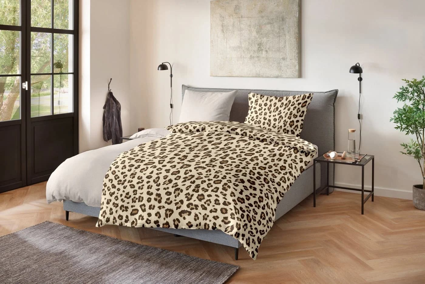 Primera Soft-Seersucker-Bettwäsche Serval Braun - Bild 2