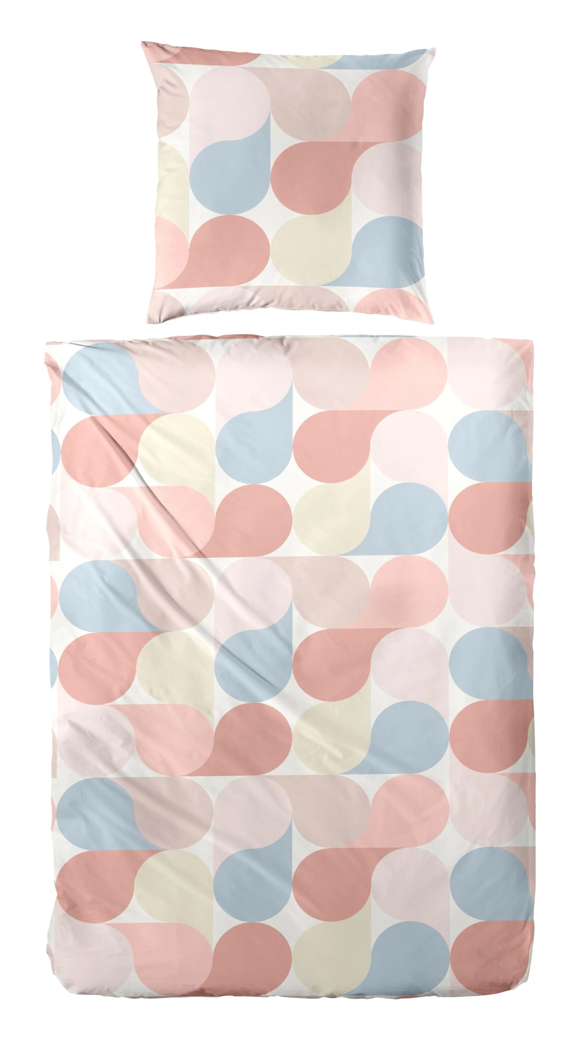 Primera Renforce-Bettwäsche Bubbles Rosa