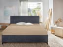 Primera Spannbettlaken Mako-Jersey Grau Taupe 100% Baumwolle Bild 1