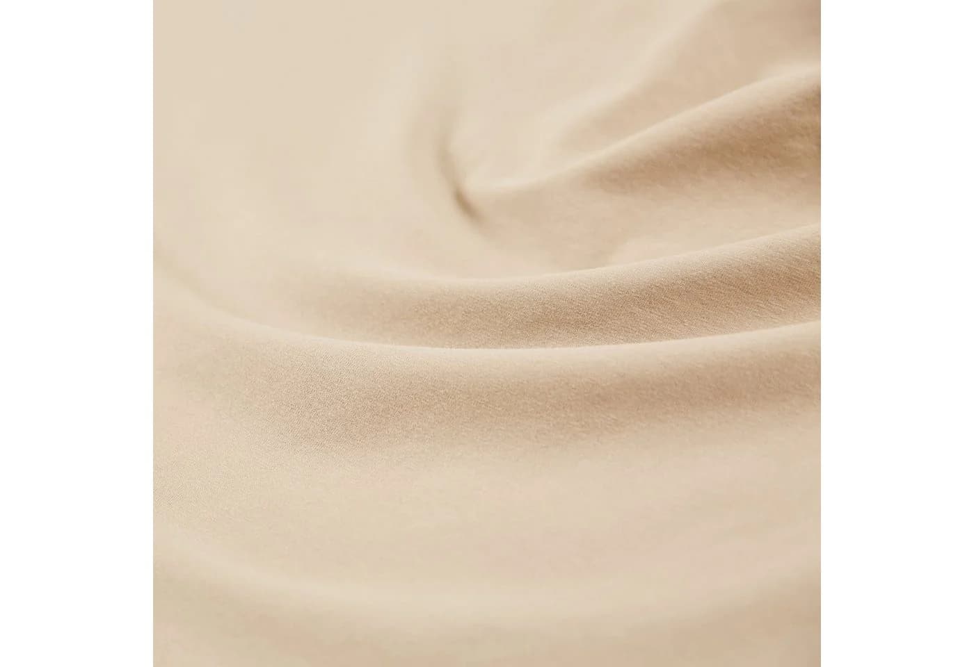 Primera Spannbettlaken Beige Jersey-Elasthan 180x200 cm - Bild 3