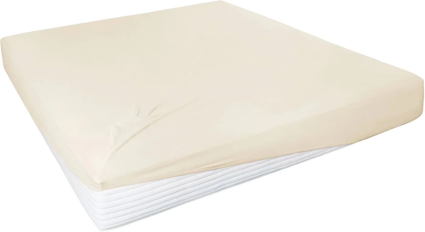Primera Spannbettlaken Elasthan-Feinjersey Beige Jersey-Elasthan - Bild 2