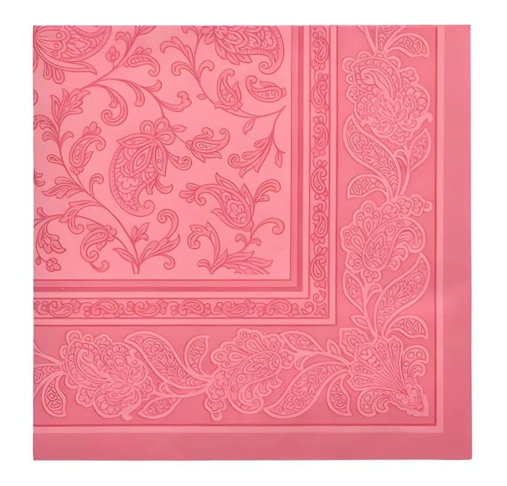 PAPSTAR GmbH Hängedekoration Servietten RC 'Ornaments' Rosa 40x40cm 20Stk. - Bild 2