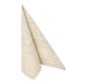 PAPSTAR GmbH Hängedekoration Servietten RC 'Ornaments' Champagner 40x40cm/50Stk. Bild 1