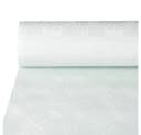 PAPSTAR Papiertischdecke mit Damastprägung 25m Rolle Weiss Bild 2