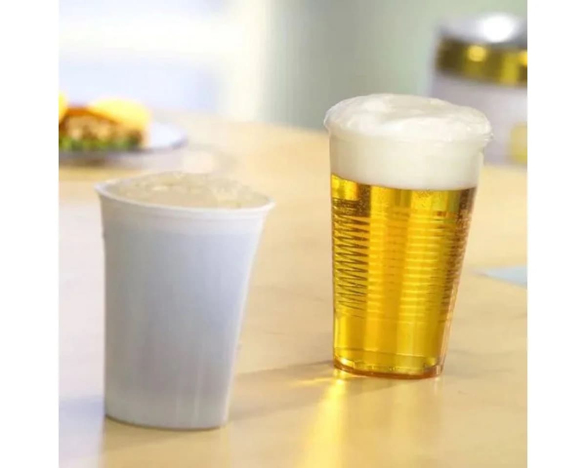 PAPSTAR Hängedekoration Plastikbecher PP 0,5l Transparent 50St